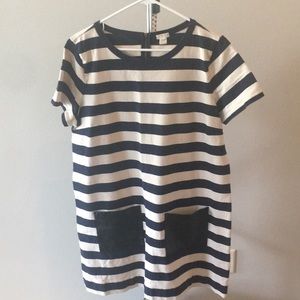 J.Crew Cotton Stripe Dress